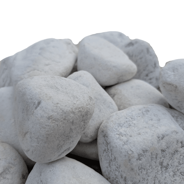 BIG BAG de +/- 800kg (5 M²) Galet Blanc 60/100 mm - Livraison STANDARD - 2