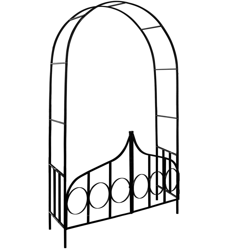 Arceau de rosier Arcade rose lierre jardin Porte verrouillable — free download