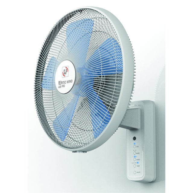 VENTILADOR DE PAREDE DE VENTO S&P ARTIC - 400 PRC 40CM 55W COM CONTROLE