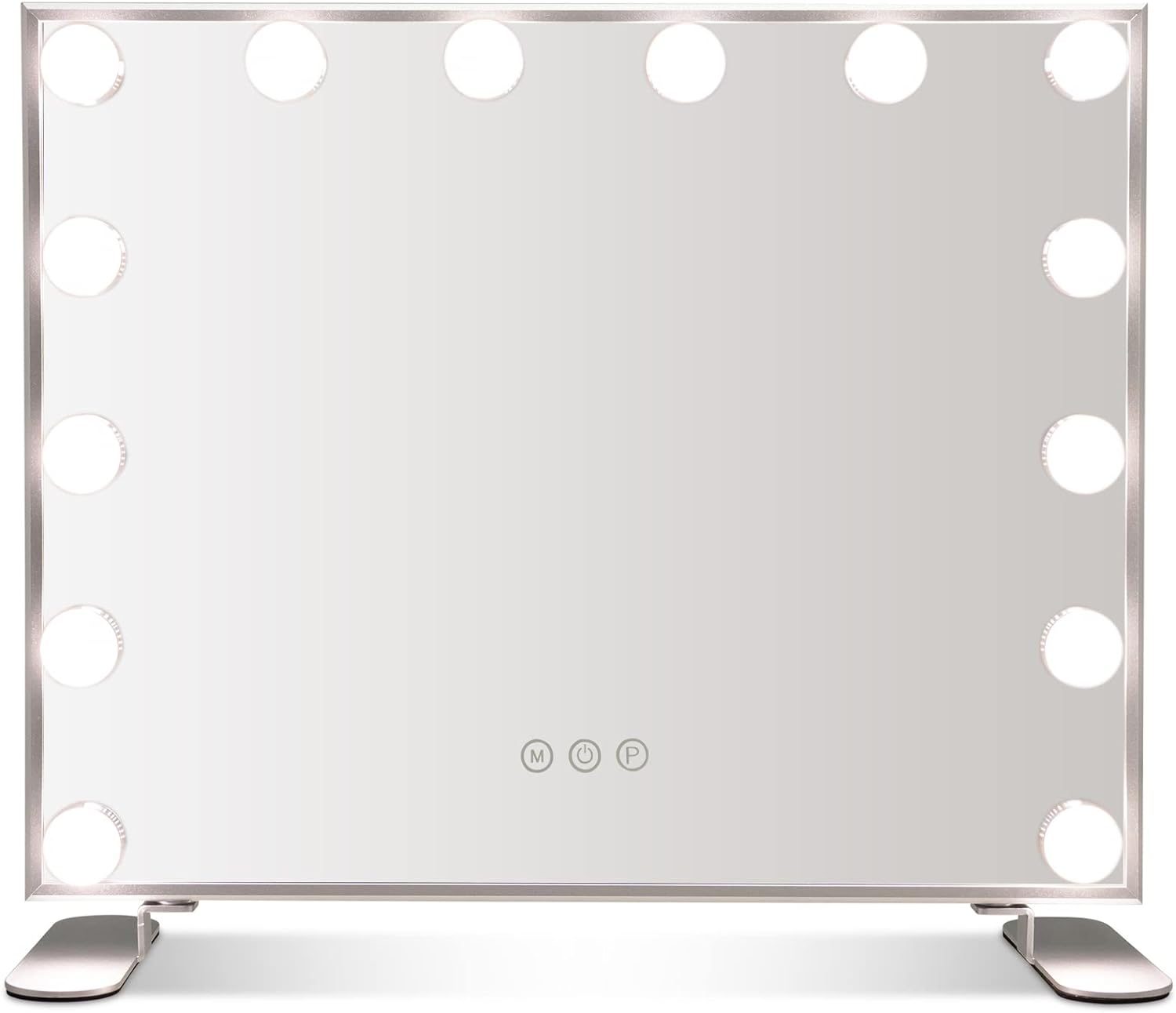 Miroir de Maquillage Hollywood 14 Ampoules LED,50x18x43 cm - 8