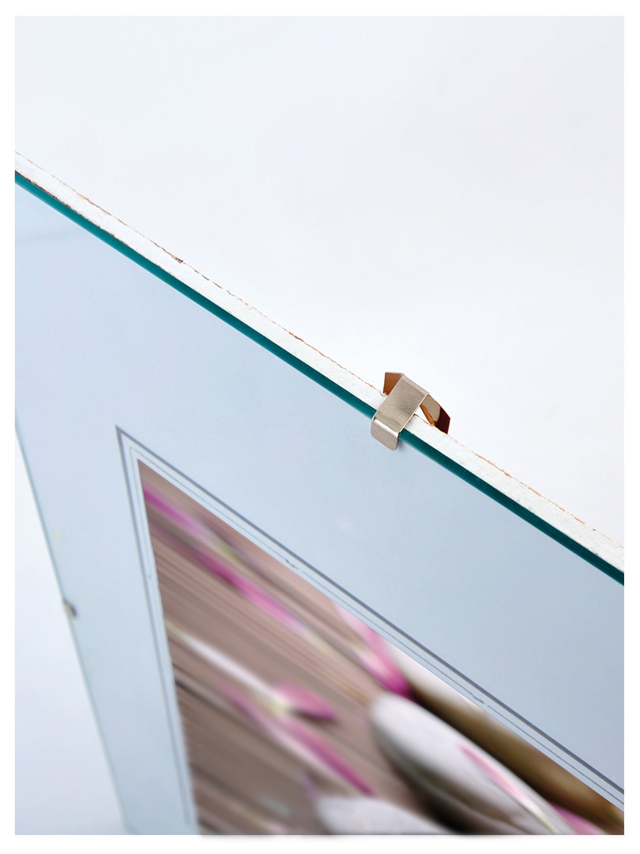 Porte-photos sans cadre 42x60 cm verre clair - 3