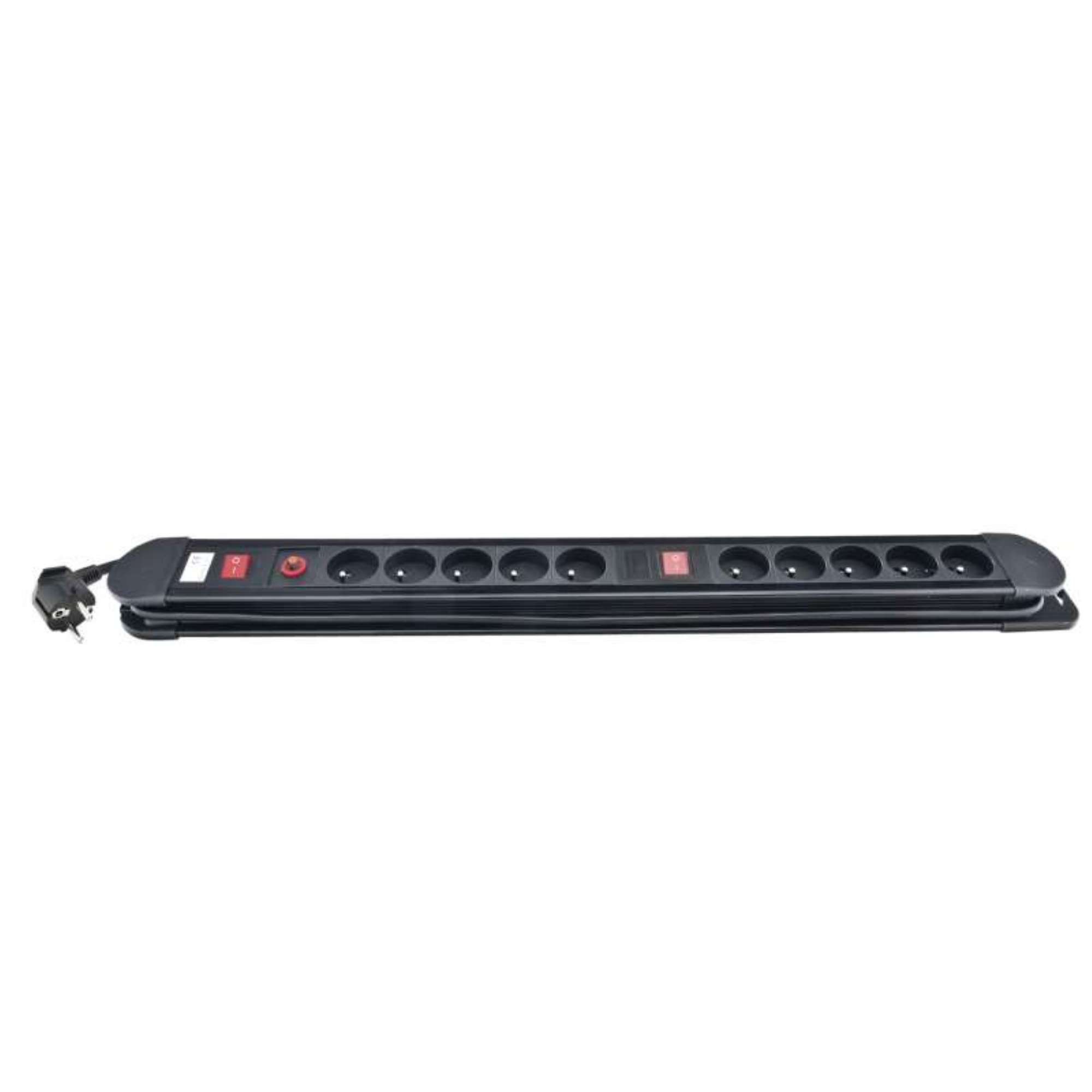 Bloc Multiprises 10 Prises 74cm Max 3500w - 2