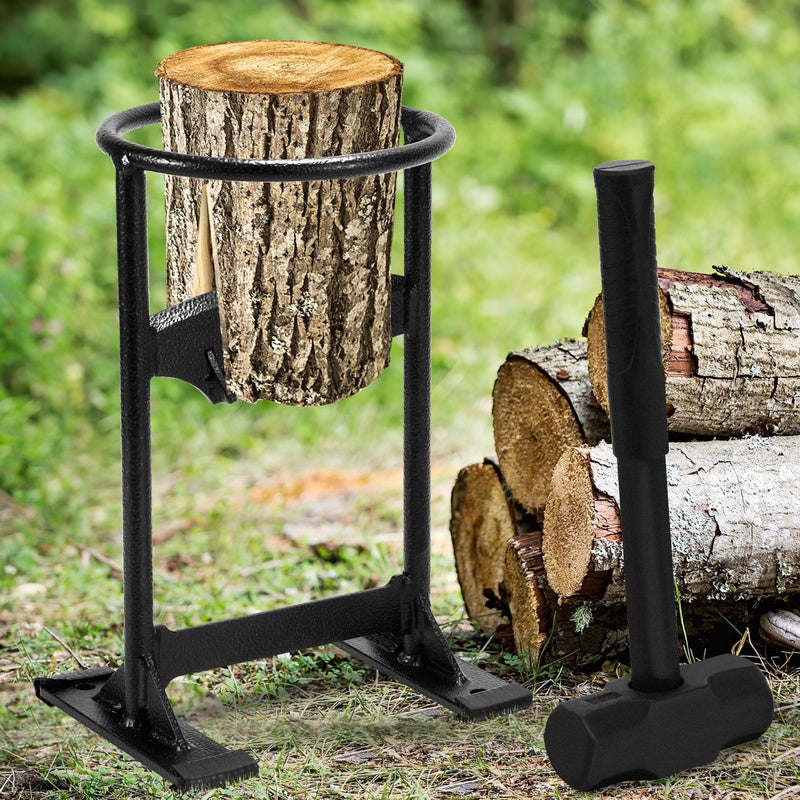 Fendeuse à bois manuelle Fendeuse de Bûche Manuelle avec marteau et sac - 7
