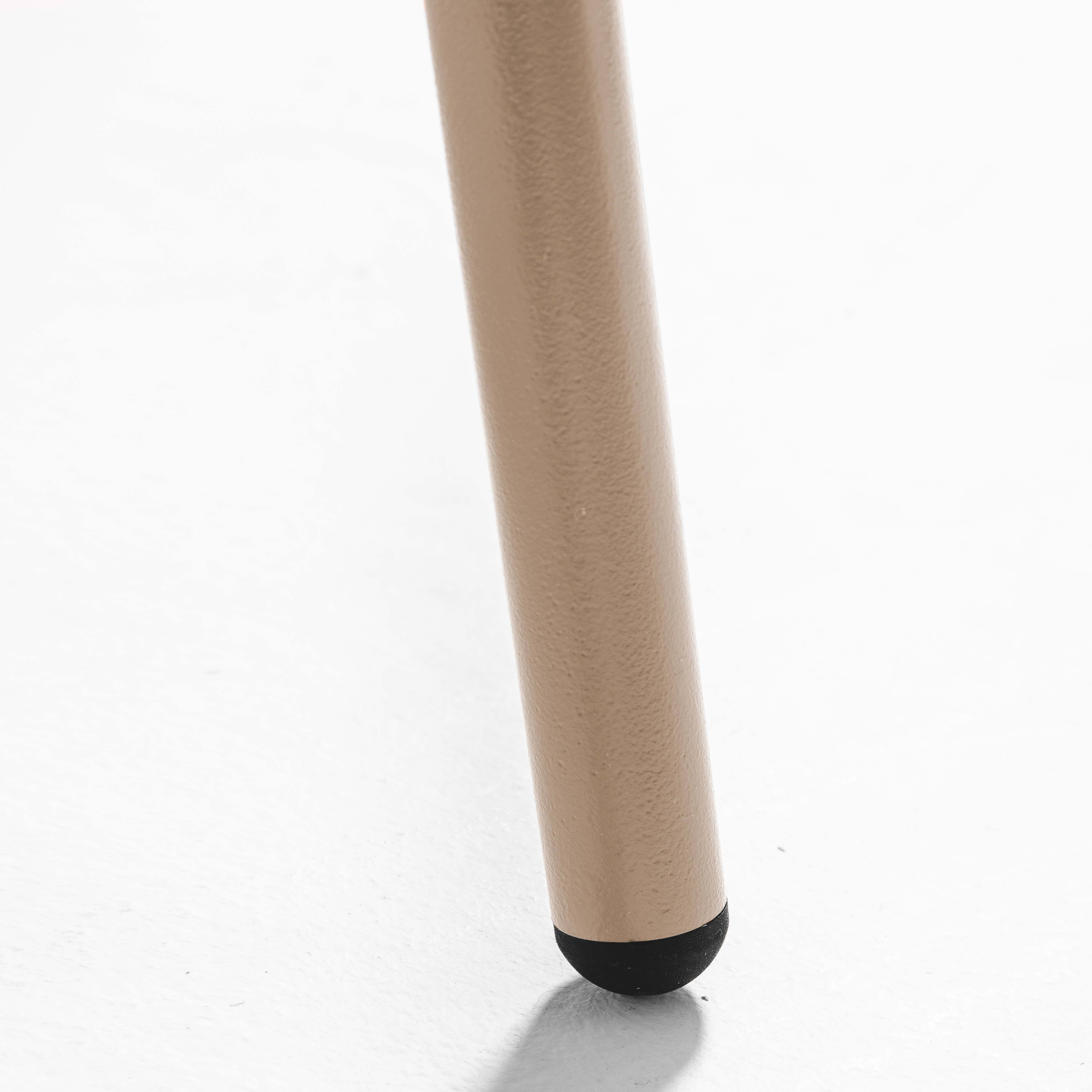 Table basse de jardin acier taupe 90 x 50 cm , Palavas - Oviala - 6