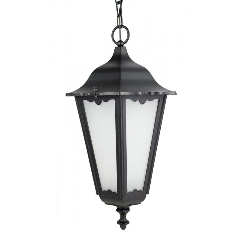 Lampa sufitowa zewnętrzna Retro czarna 1xE27x100W wym: 89 x 30 x 30 cm aluminium SU-MA