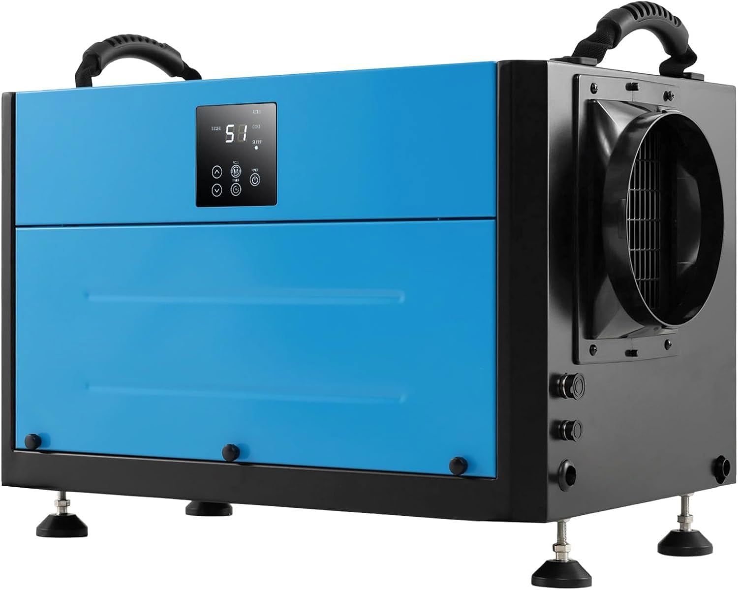 Osuszacz Powietrza 73,5 l/dobę, Przepływ Powietrza 403 m³/h, Osuszacz Powietrza 20–90% Wilgotności, 2 Tryby, Zasięg 100 m² (73,5 l/dobę, Niebieski)