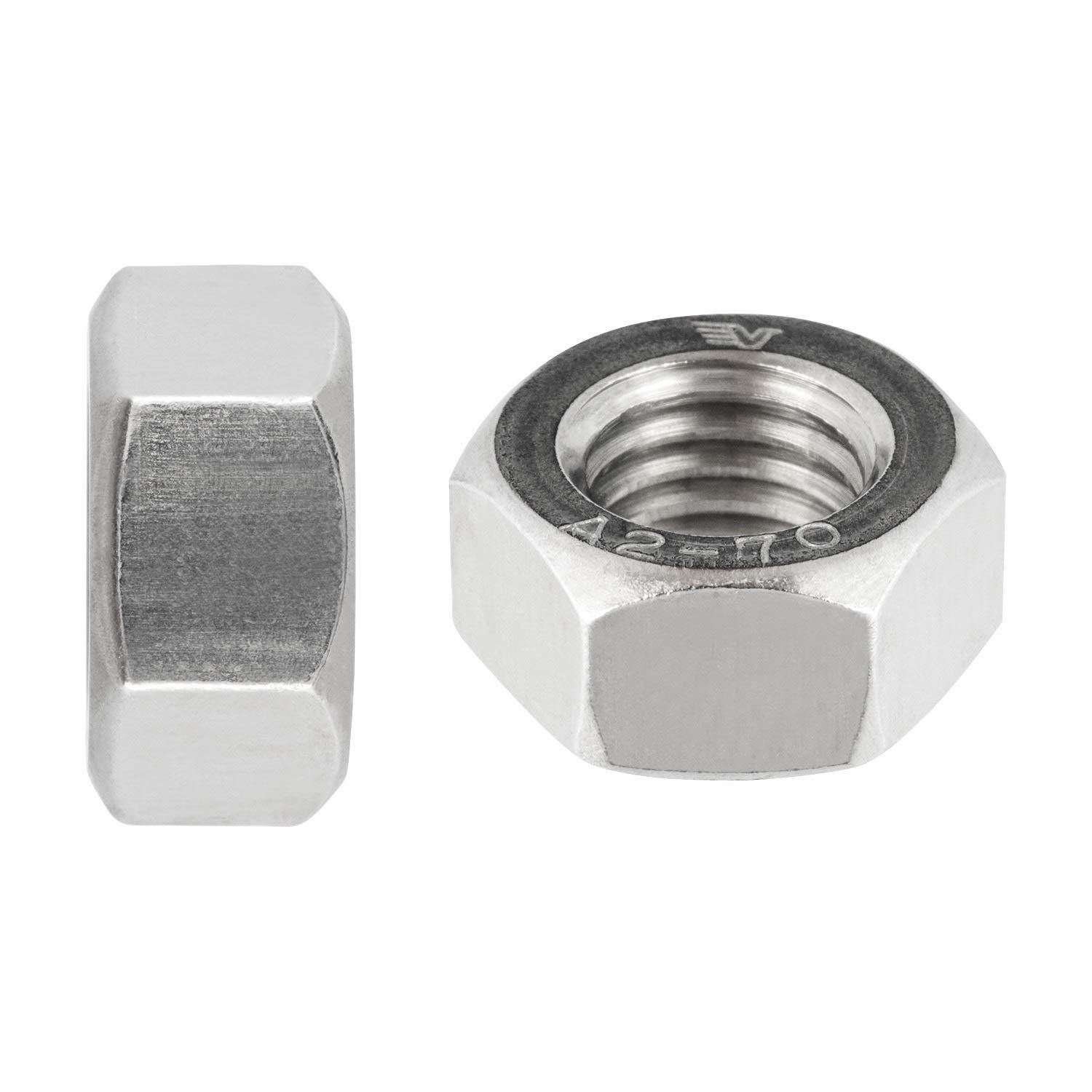 1000 pezzi esagonali Dadi DIN 934 – Acciaio Inox A4 M 4 – filettatura sinistra 1000 pezzi esagonali Dadi DIN 934 – Acciaio Inox A4 M 4 – filettatura sinistra