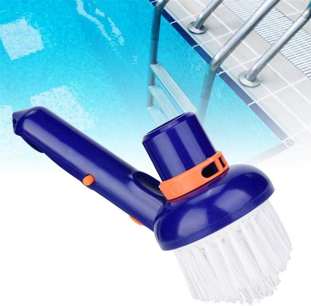 Brosse de nettoyage de fond de piscine, outils de nettoyage de piscine à tête ronde - 2