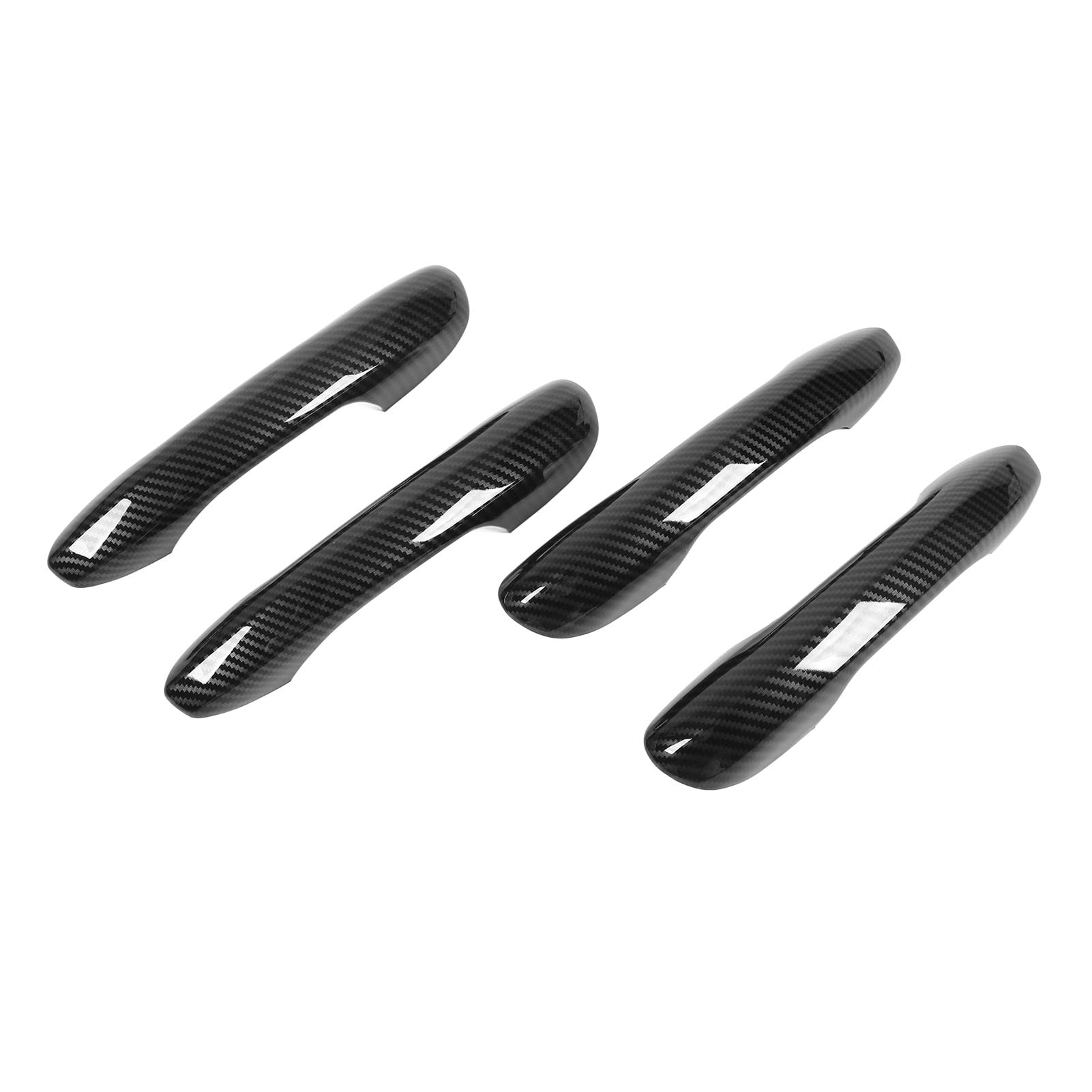Maniglia per auto in fibra di carbonio o set di finure per copertura cromata per Dodge Journey Fiat Freemont JC 2012 ~ 2020 2019 Accessori auto Adesivi  34