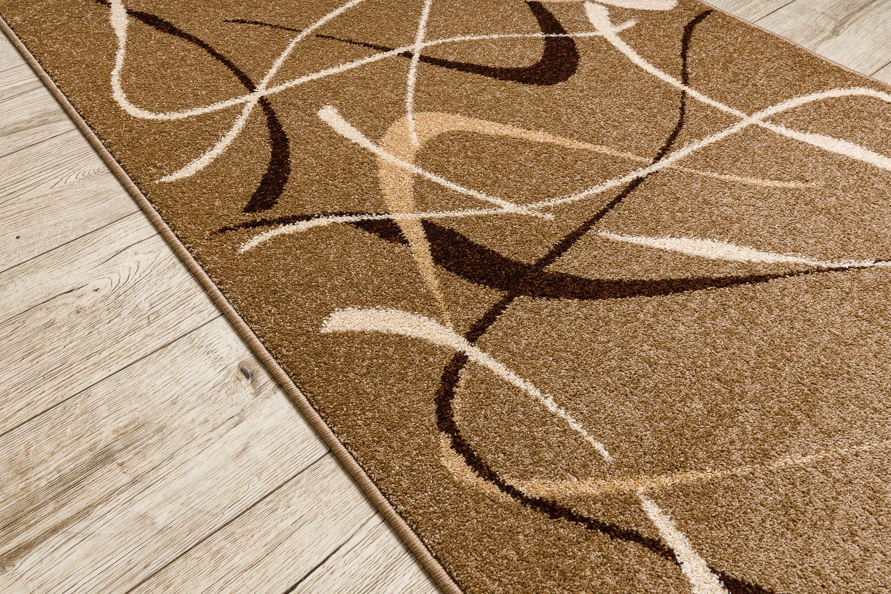 Chodnik KARMEL FRYZ - CHOCO orzech 90 cm 90x250 cm - 3
