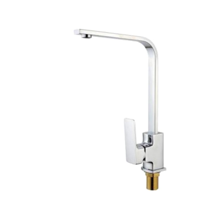 Jednouchwytowa bateria kuchenna, bateria zlewozmywakowa, bateria kwadratowa, bateria kuchenna, bateria ciepłej i zimnej wody