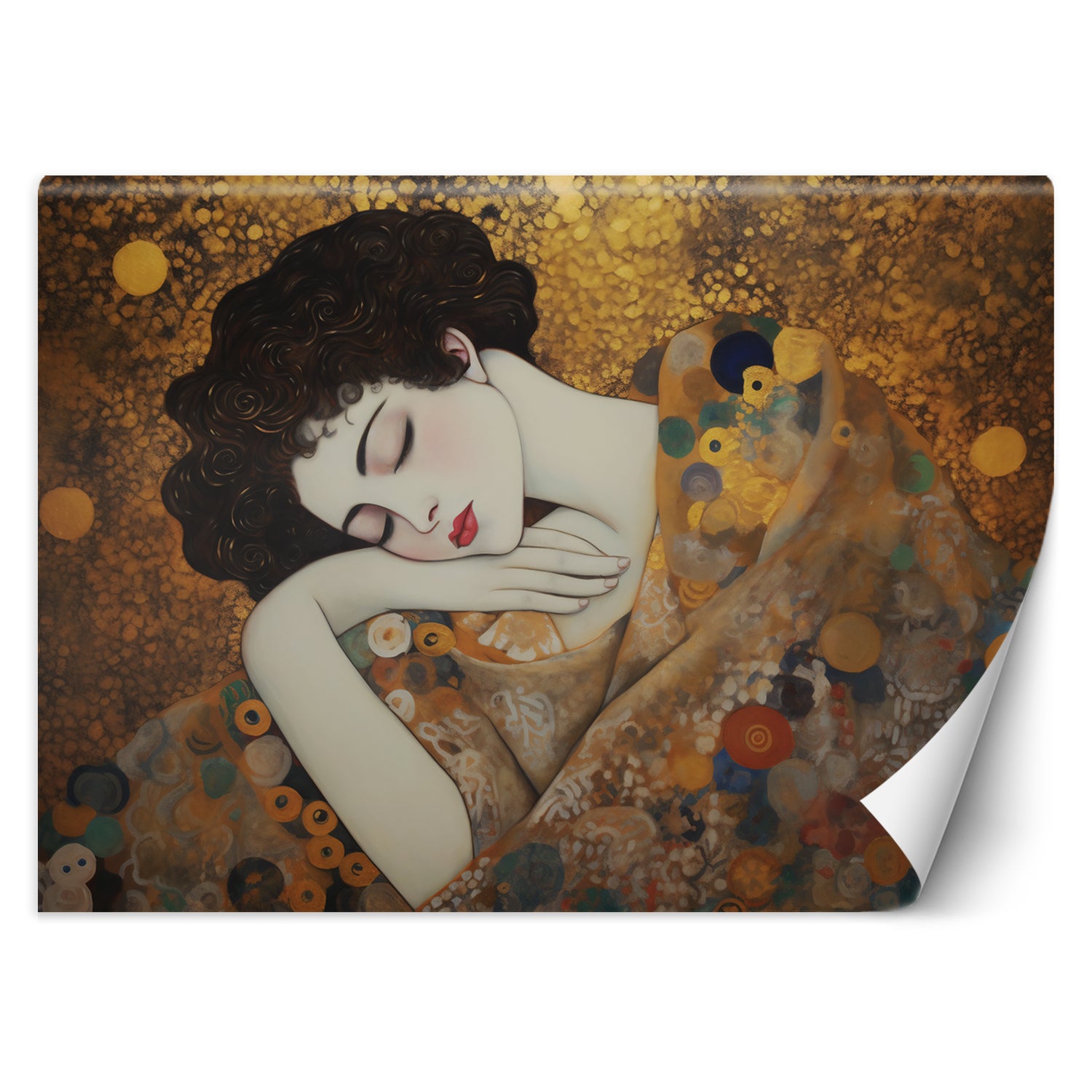 Fototapeta, Kobieca twarz - G. Klimt 150x105