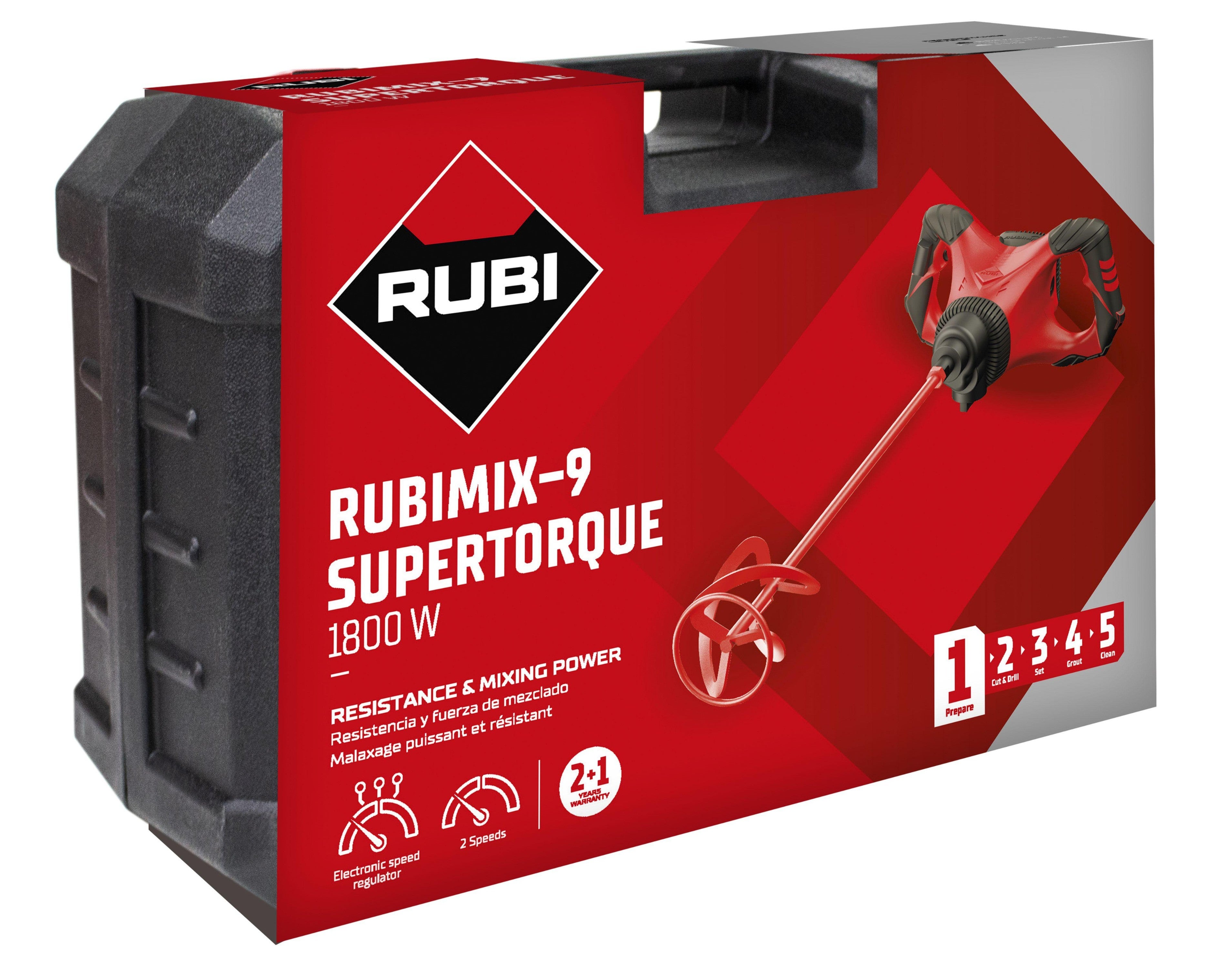 Malaxeur RUBIMIX 9 SUPERTORQUE 1800W RUBI - Avec - 2