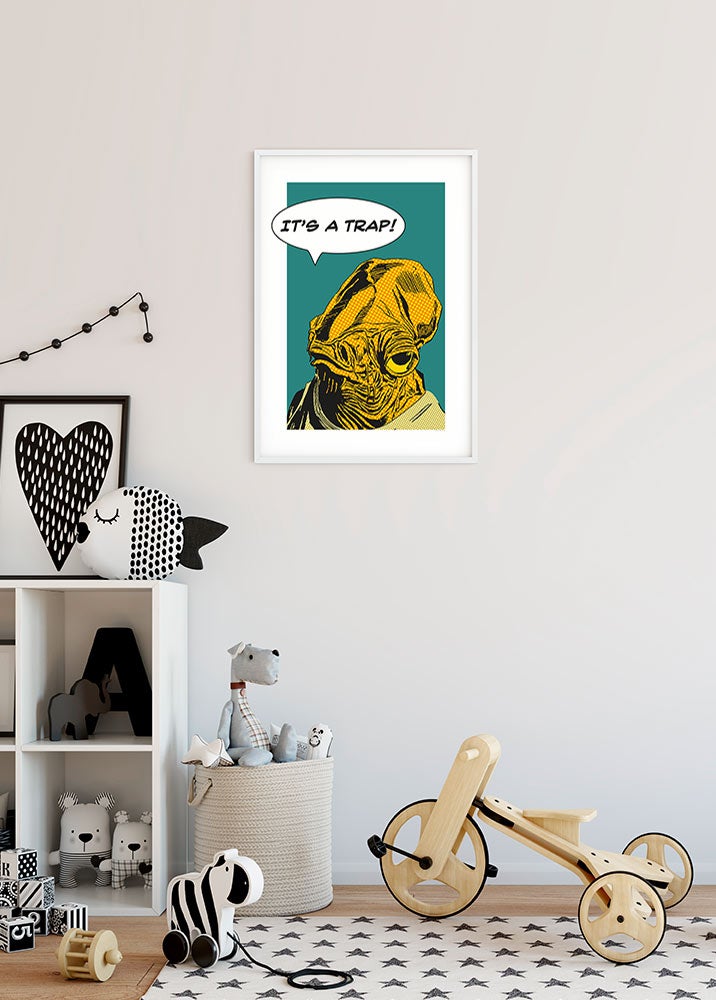 Poster d'art de Komar - Star Wars Classic Comic Quote Ackbar - Taille: 50 x 70 cm - 4