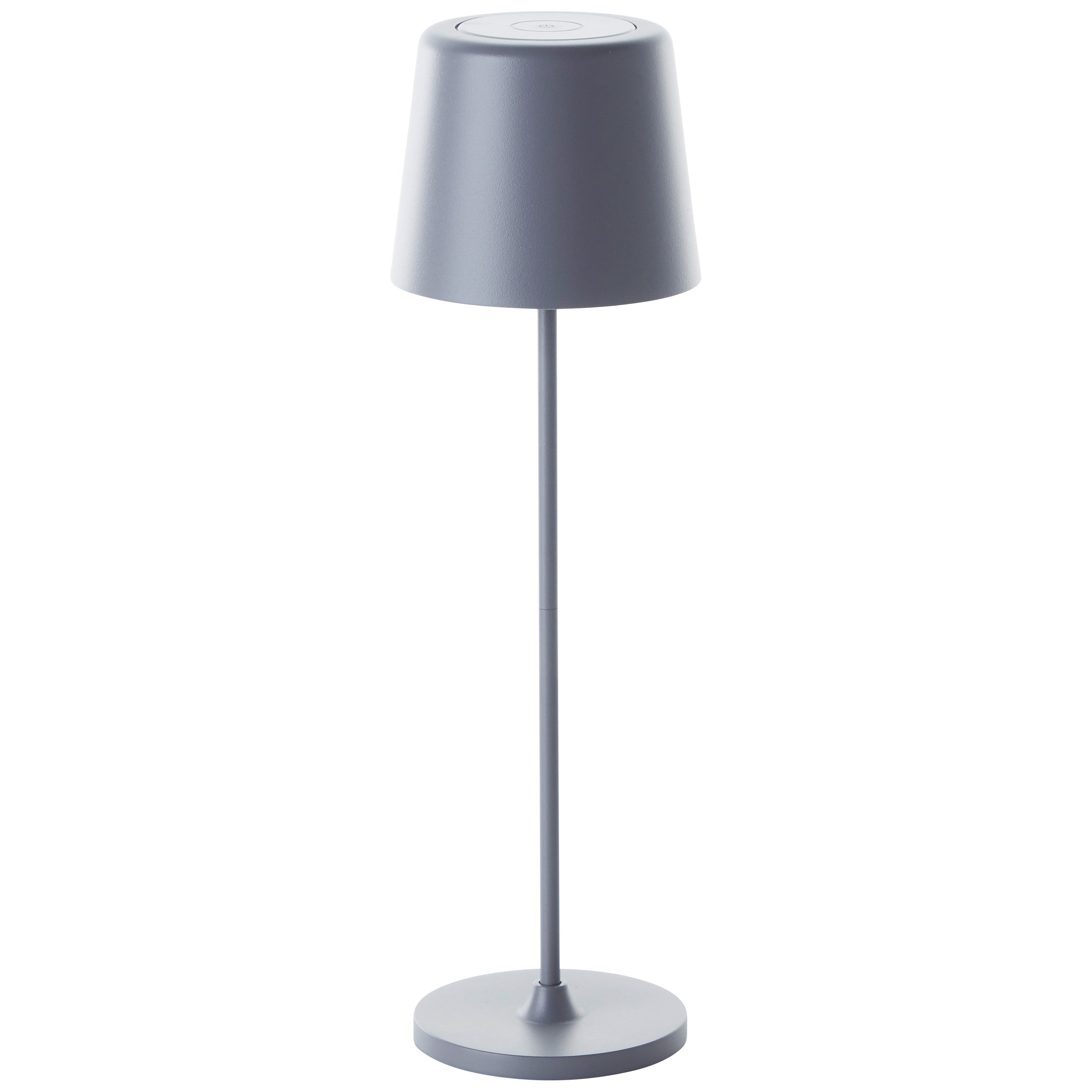 Lampa stołowa ogrodowa LED Brilliant Kaami, 37 cm, matowy metal szary, zintegrowana dioda LED 2 W - 6