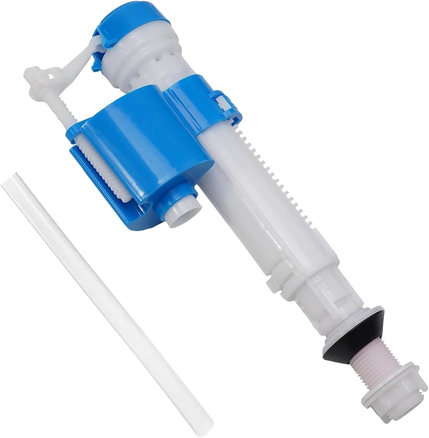 Vanne D'Entrée Inférieure Droite 1/2" Pour Réservoir De Toilette + Flotteur à Bille 4 1/2" - Kit De Remplissage