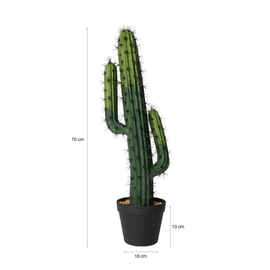 Planta Artificial Cactus Saguaro 70cm en vaso - 5
