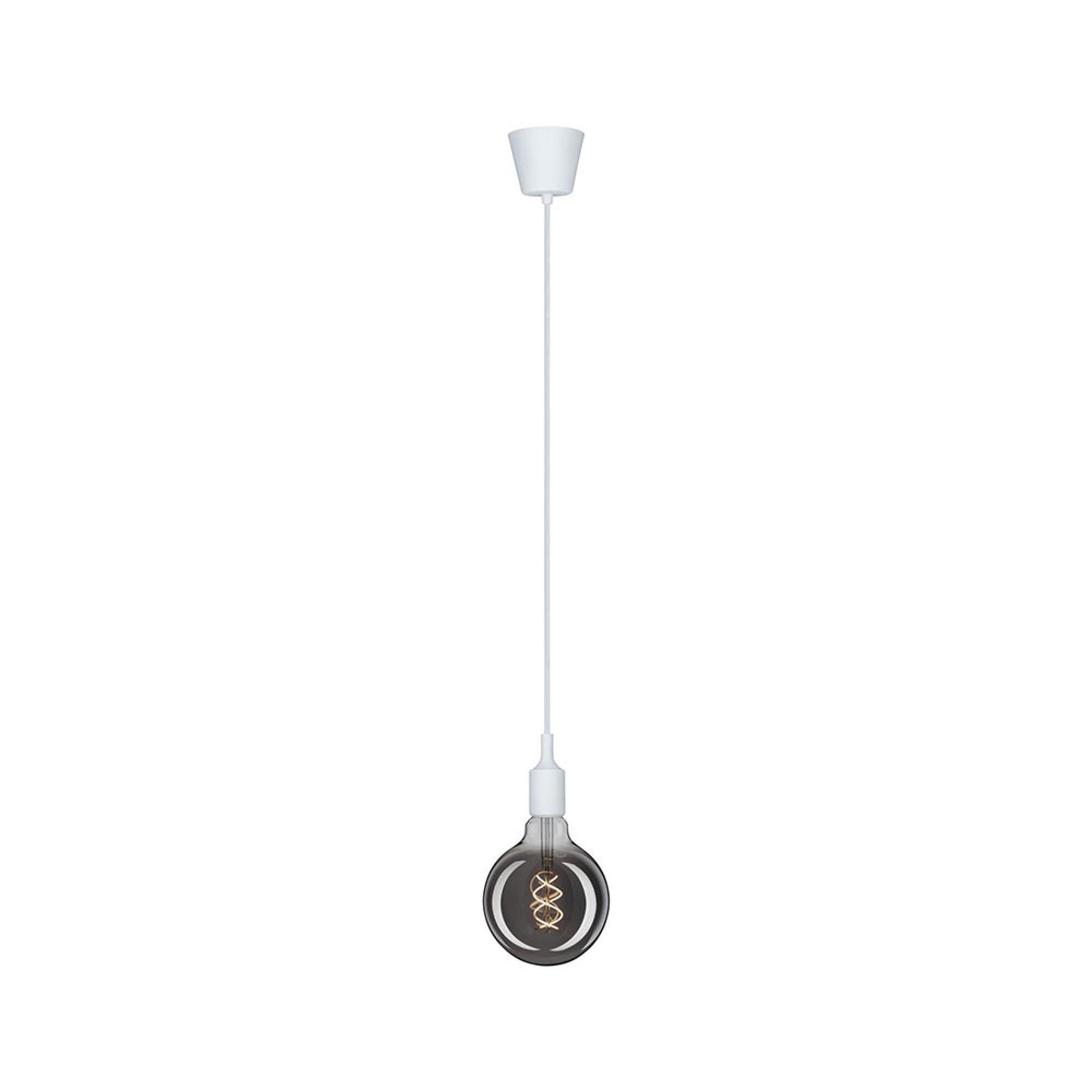 Neordic Luminaire en suspension Ketil E27 max. 60W Blanc gradable Silicone, Matière plastique - 5