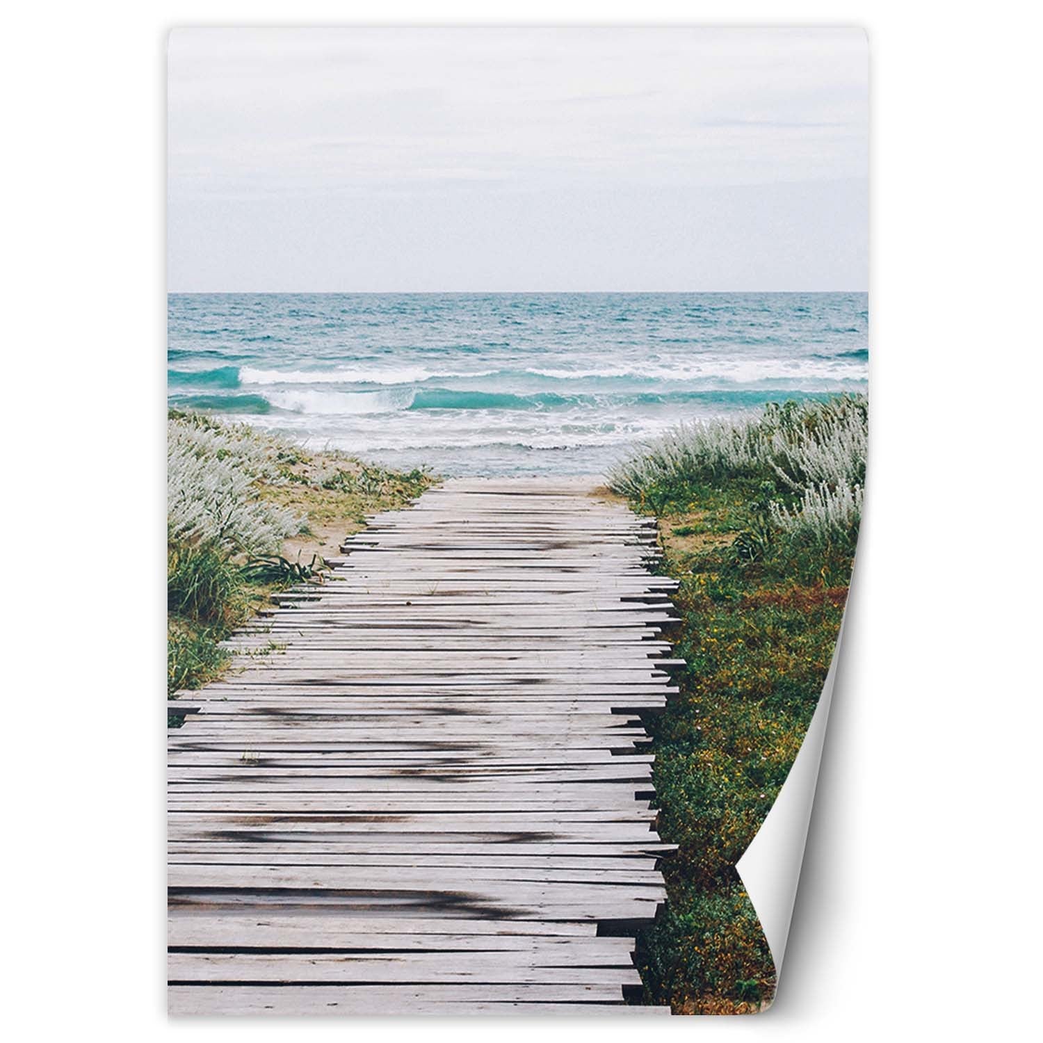 Fototapeta, Kładka nad morzem 150x210