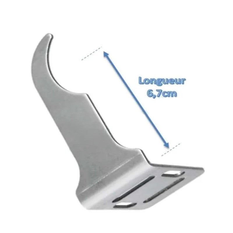 Support pour radiateur alu à visser - 2