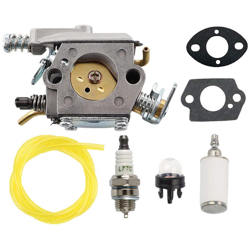 Kit de carburador para Husqvarna 235FR 235R 235P 232L 232R 232RD 577133001 537052701 522607401 reemplaza a Walbro WT-964 WT-548