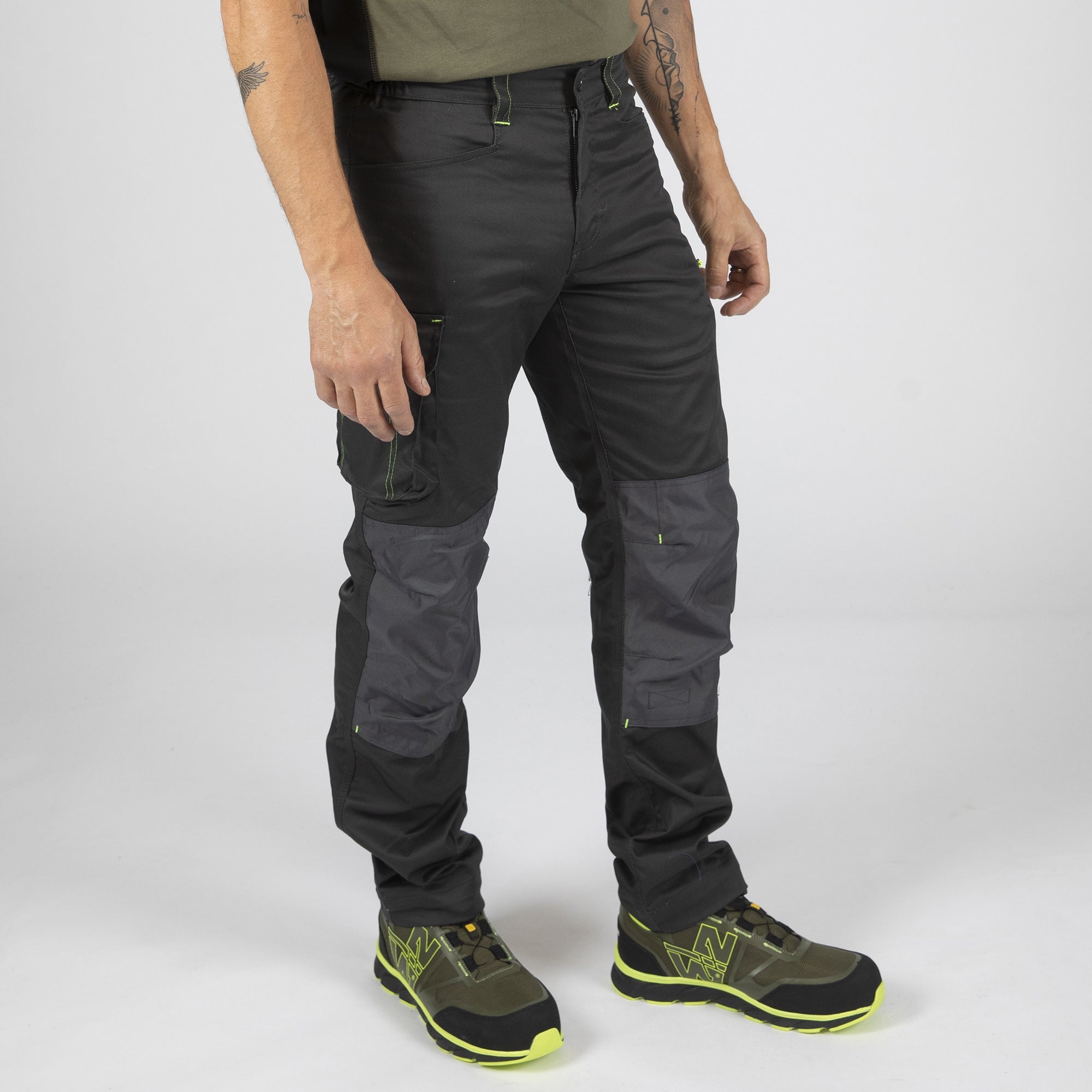 Pantalón de trabajo con elástico Gris 54C 175118329600D116 | Leroy Merlin