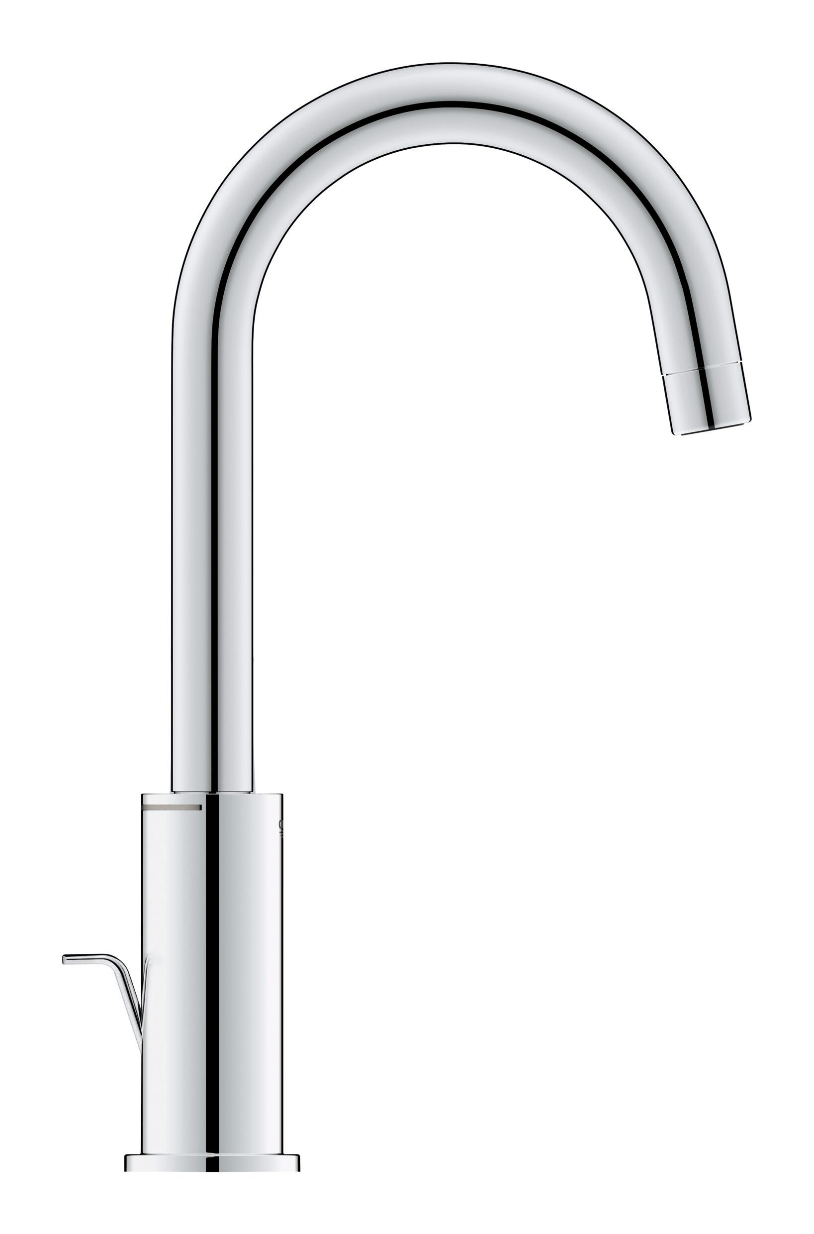 Miscelatore per lavabo cromato, bocca girevole, Start QuickFix, GROHE - 4