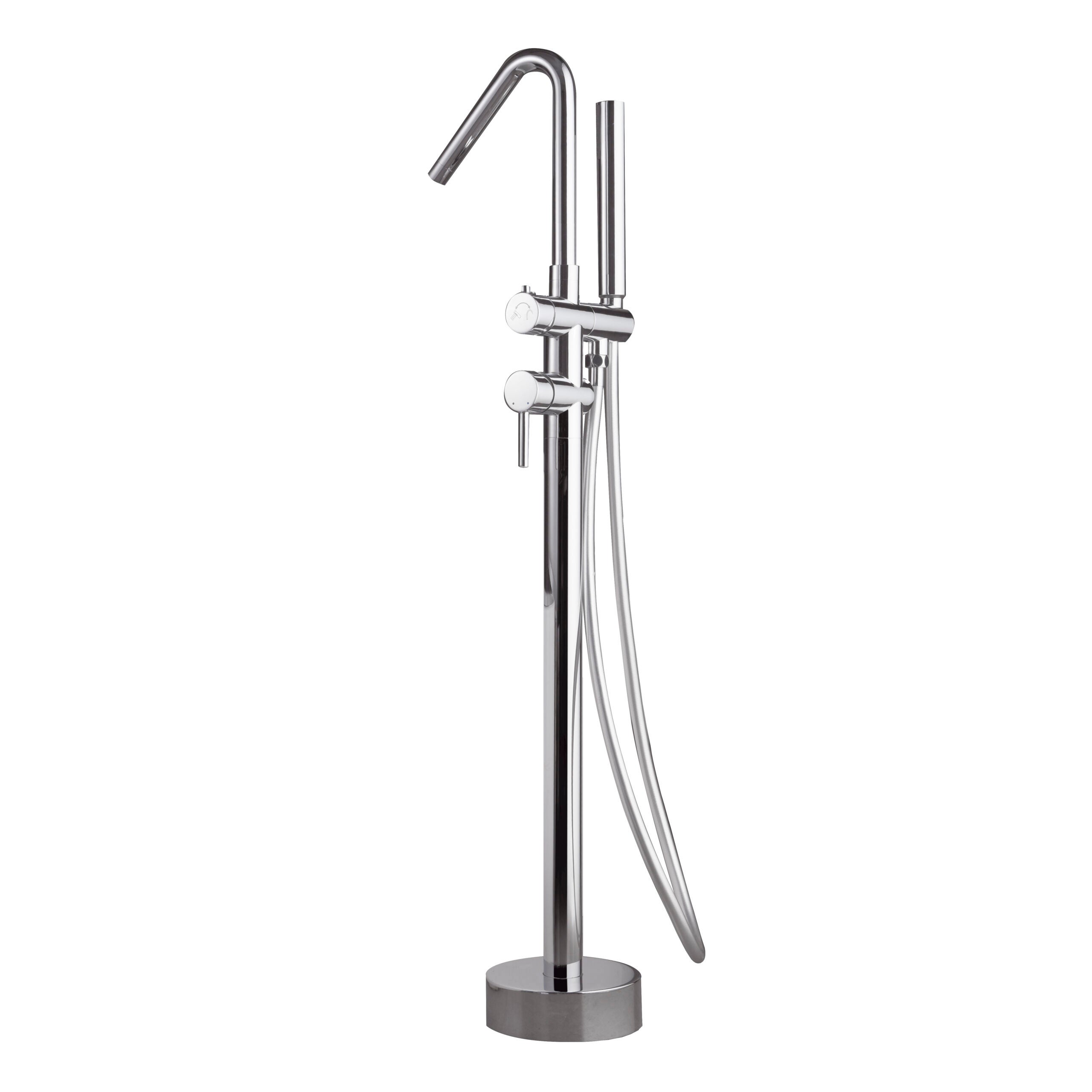 Mitigeur De Baignoire Home Standard – Chrome, Cuivre Et Laiton – Neuf Sous Boîte