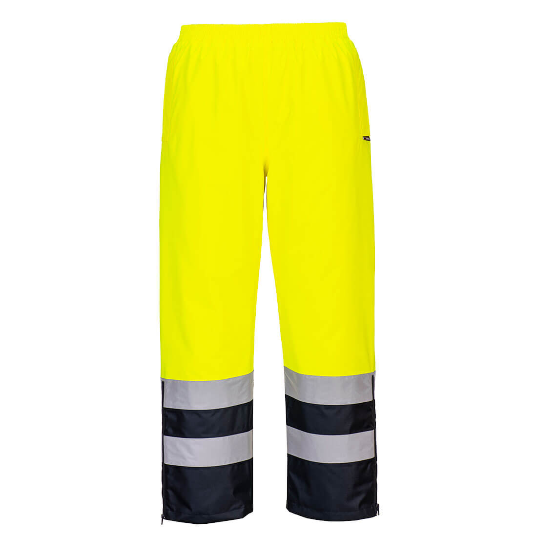 Pantalon d'hiver Haute Visibilité Jaune/Marine L - FR(46-48) - UK(36-38) - 2