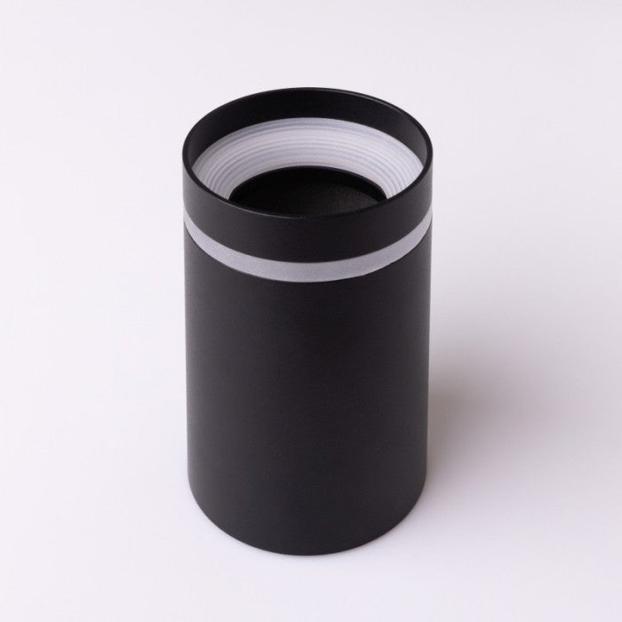 Reflektor sufitowy spot natynkowy Spot okrągły czarny 1xGU10x35W wym: 11 x 7 x 7 cm aluminium Ecolight