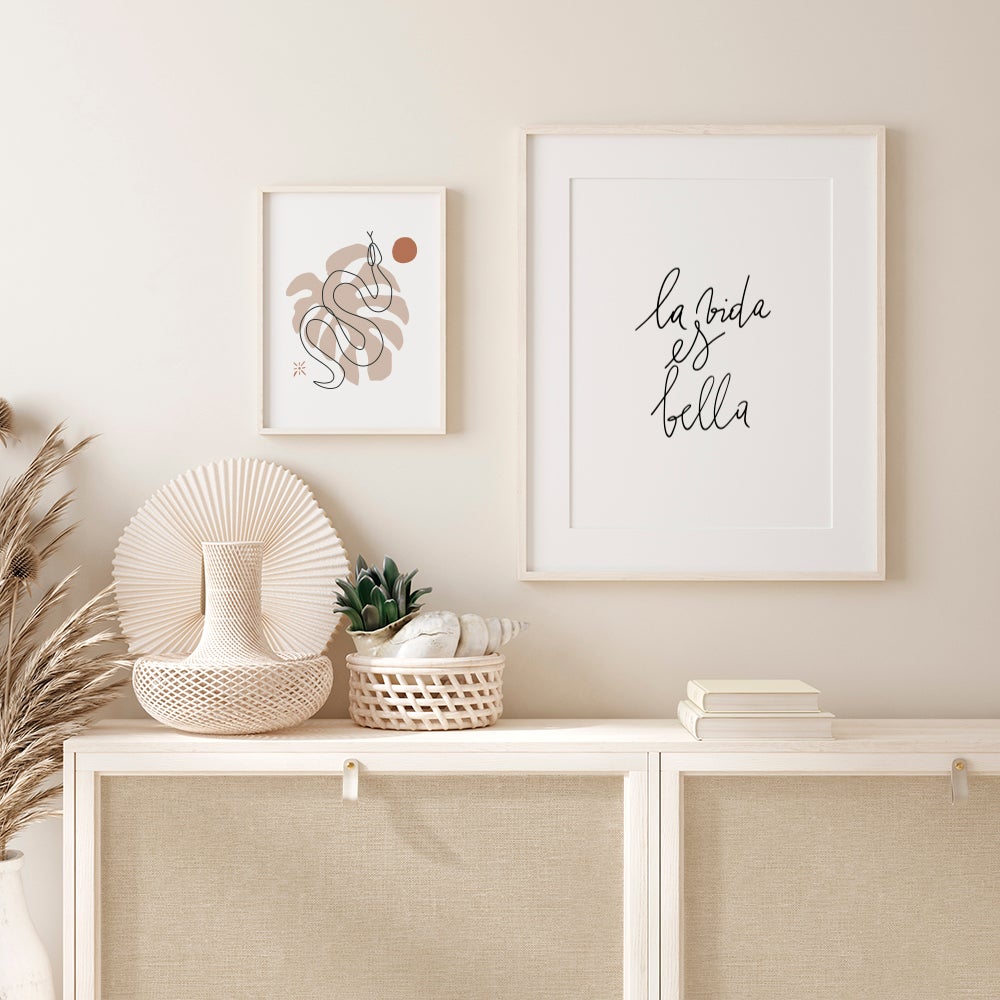 Vinilo autoadhesivo en rollo, removible y con tintas eco modelo fibras beige 200x100 cm