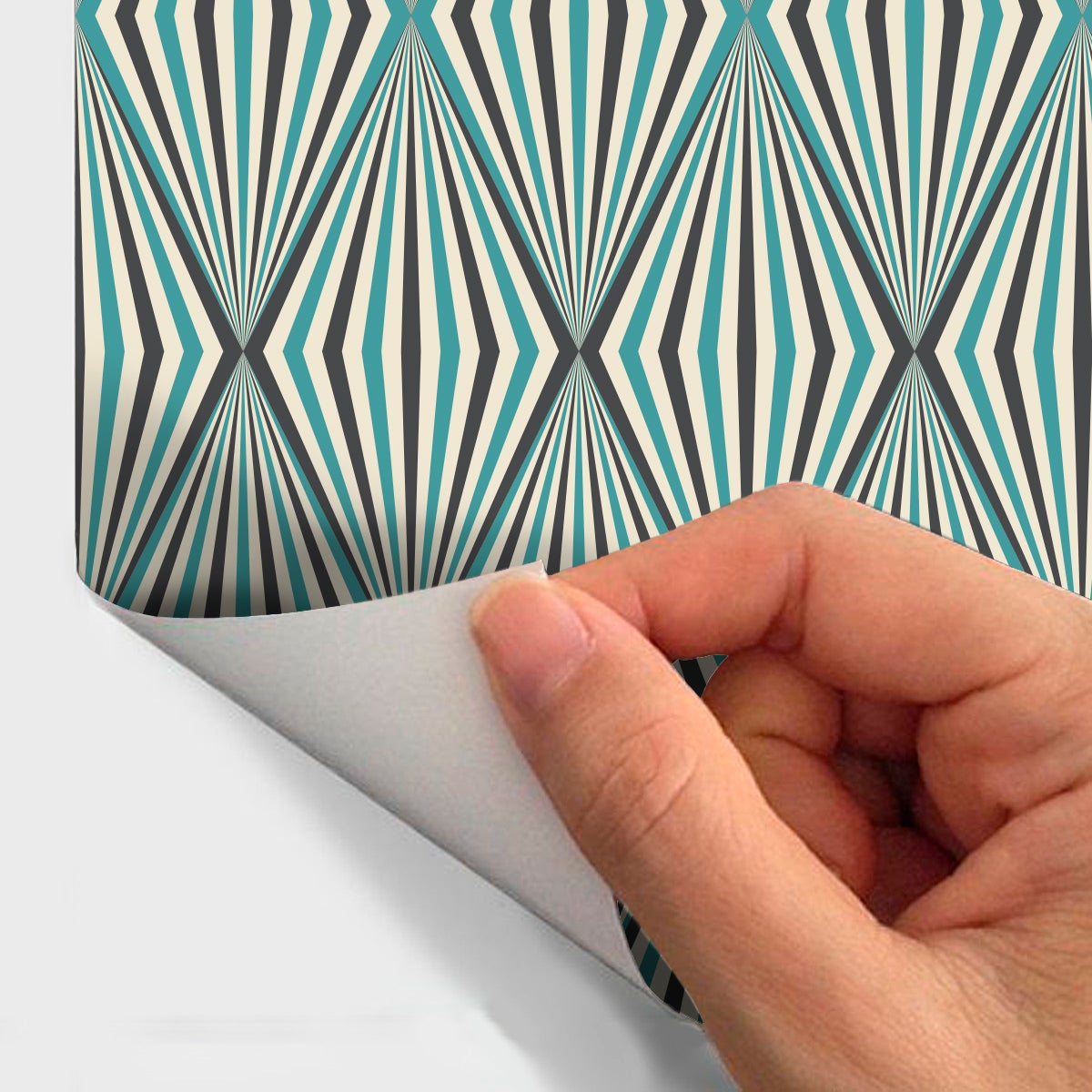 Adesivo arazzo scandinavo Gavle - Sticker adesivo - adesivi murali - 30x30cm - 5