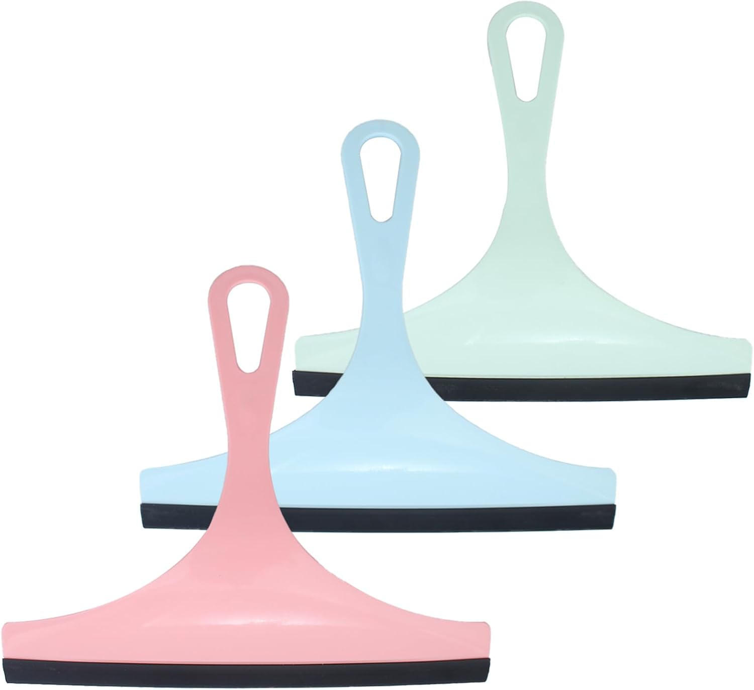 Kit Lavavetri Professionale Con Secchio E Panno In Microfibra - Per Finestre, Doccia, Specchi E Auto, Colore Blu