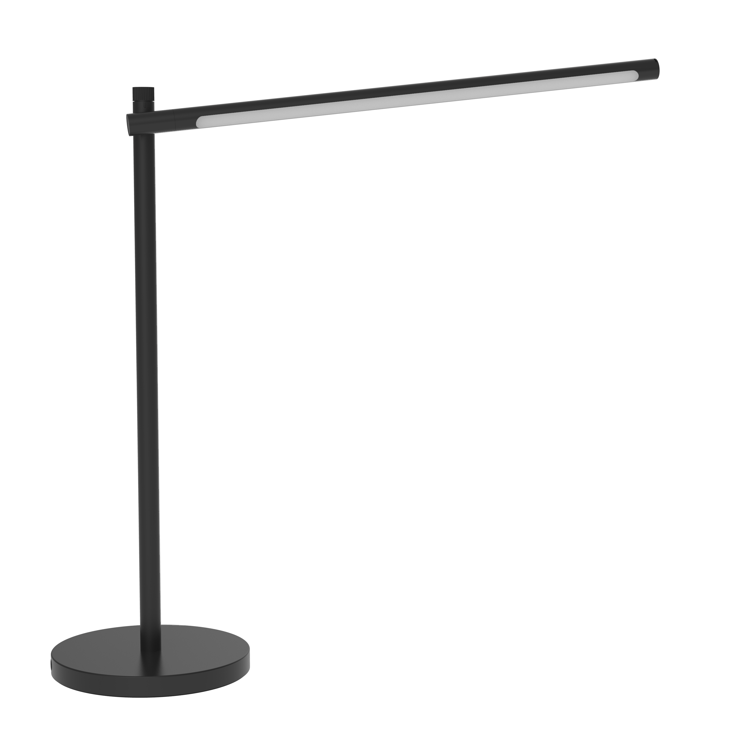Lampada Da Scrivania A LED Beliani, Nera, Touch Con Dimmer, Braccio Regolabile, 7W, 450 Lumen, 3 Temperature Di Luce, 48 Cm