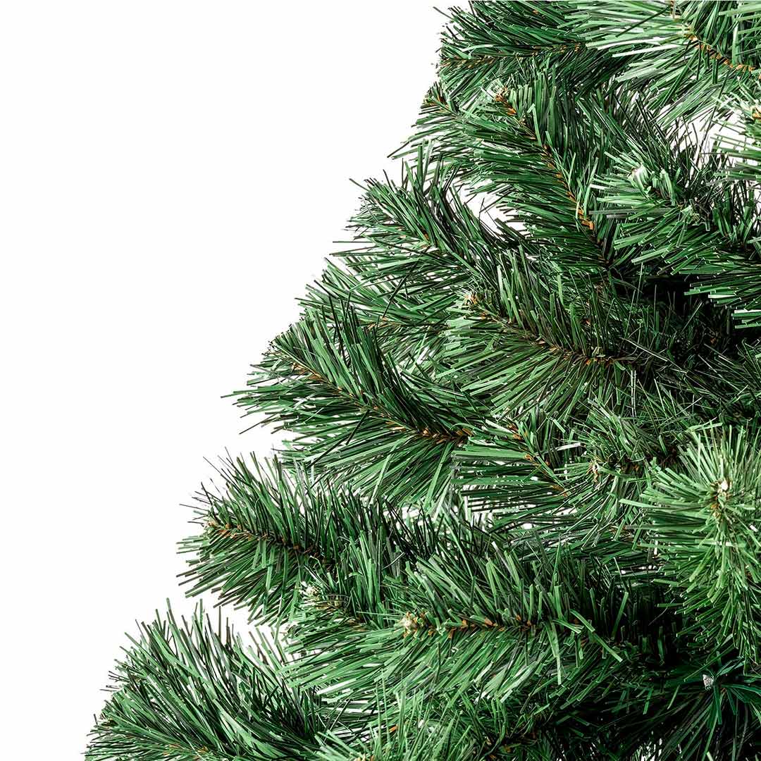 Sapin de Noël artificiel Vert Québec avec base métallique 7house - 3