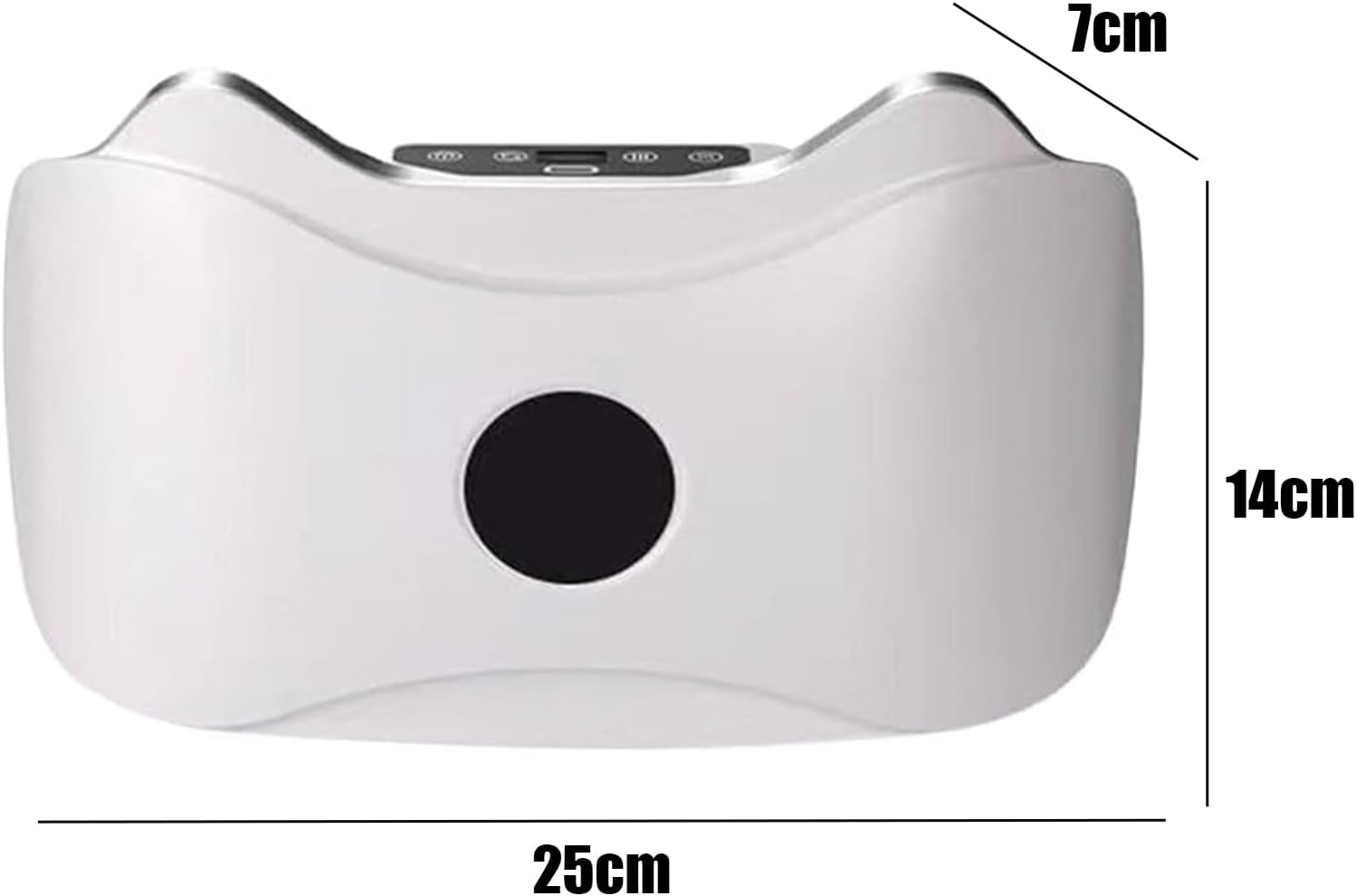Appareil de massage abdominal électrique sans fil, masseur d'estomac pour brûler les graisses, perdre du poids et faciliter la digestion, 3 modes | Leroy Merlin