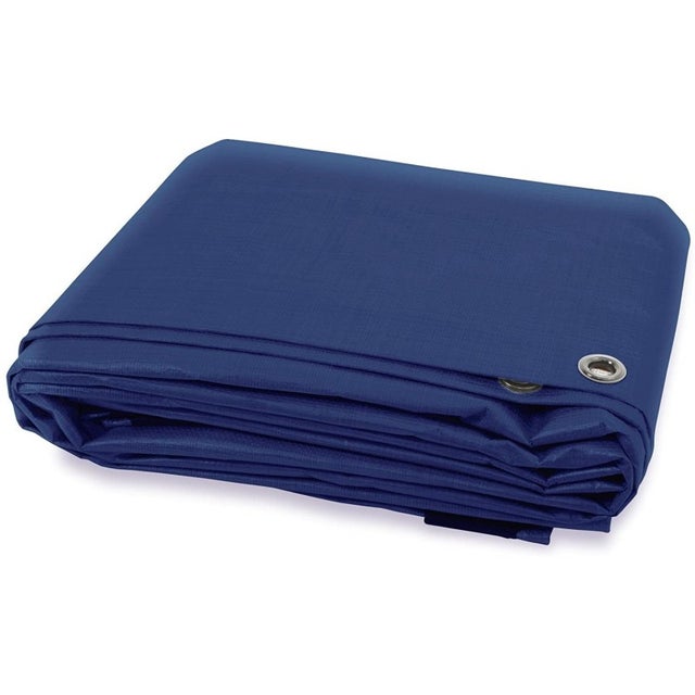 Utilia TELO OCCHIELLATO MULTIUSO IN POLIETILENE Col. Blu mt. 3x5