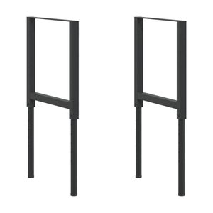 Châssis D'Établi Métal 150x50x80cm - Support Table De Travail - Capacité 250kg - WilTec