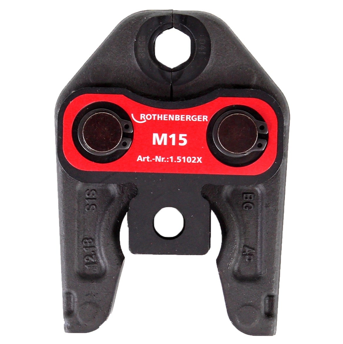 Rothenberger Mâchoire de presse Standard M15 pour machines à presser ROMAX 4000 ( 015102X ) - 2