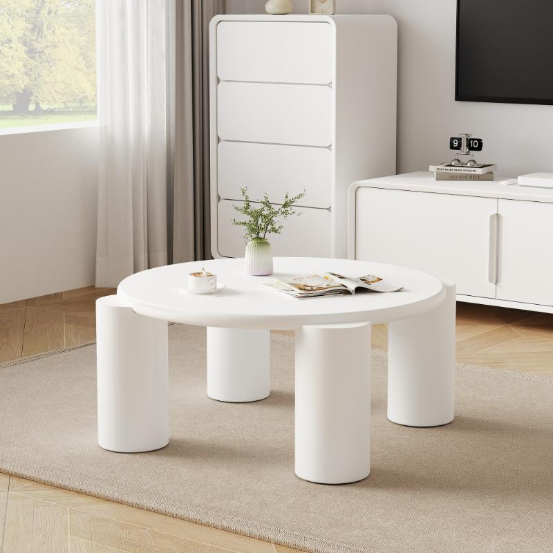 Comodino Tavolino Con Cassetto Design Moderno 50 X 50 X 35 Cm Legno Ingegnerizzato Bianco Dec037877 88882948