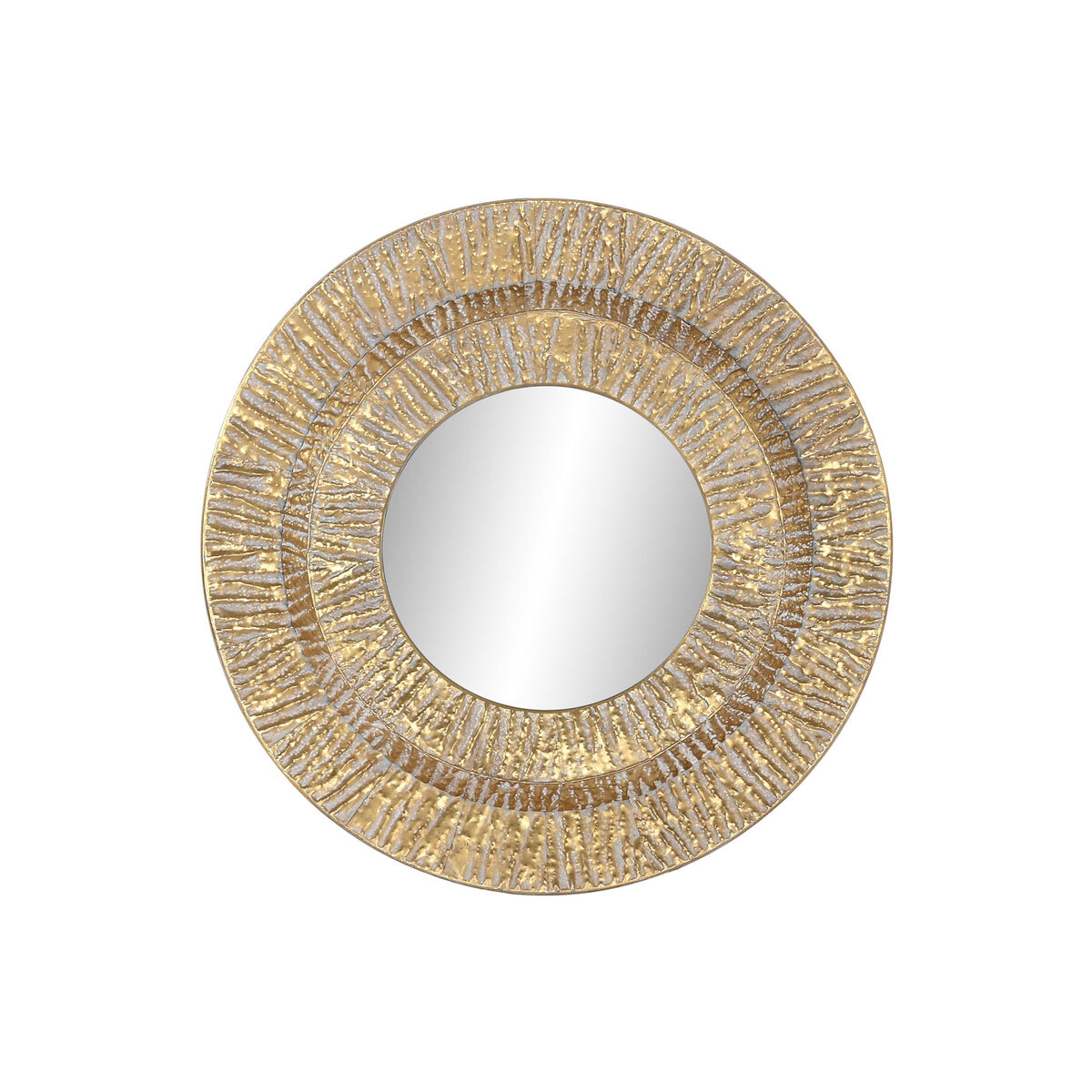 Espejo de pared home esprit dorado metal cristal moderno 78 x 4,5 x 78 cm - marca: home esprit - ean: 8424002130879