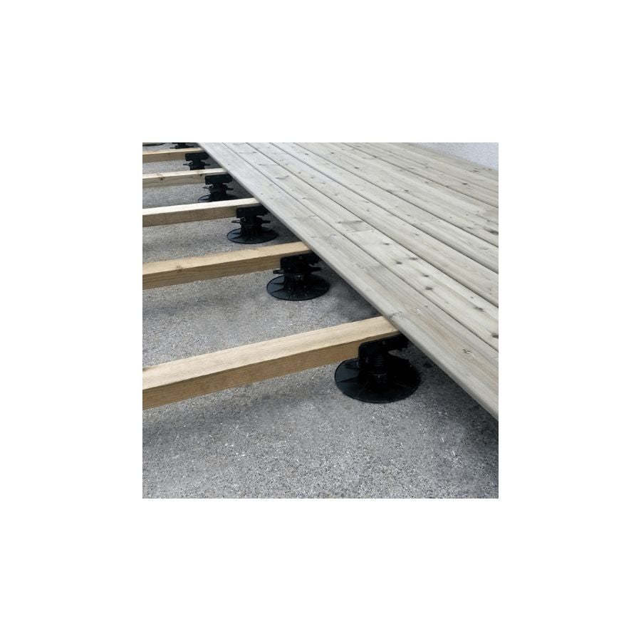 Plot pour terrasse bois réglable - 160 à 230 mm - VERINDAL Unité - 4