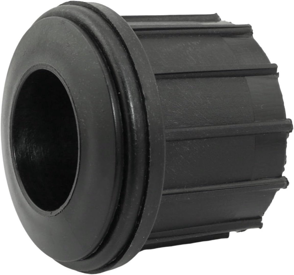 Lot de 3 adaptateurs pour pieds de parasol - Bagues de réduction - Pour colonne centrale 48/38/32 mm - Pièces de rechange pour pieds de parasol - Noir - 7