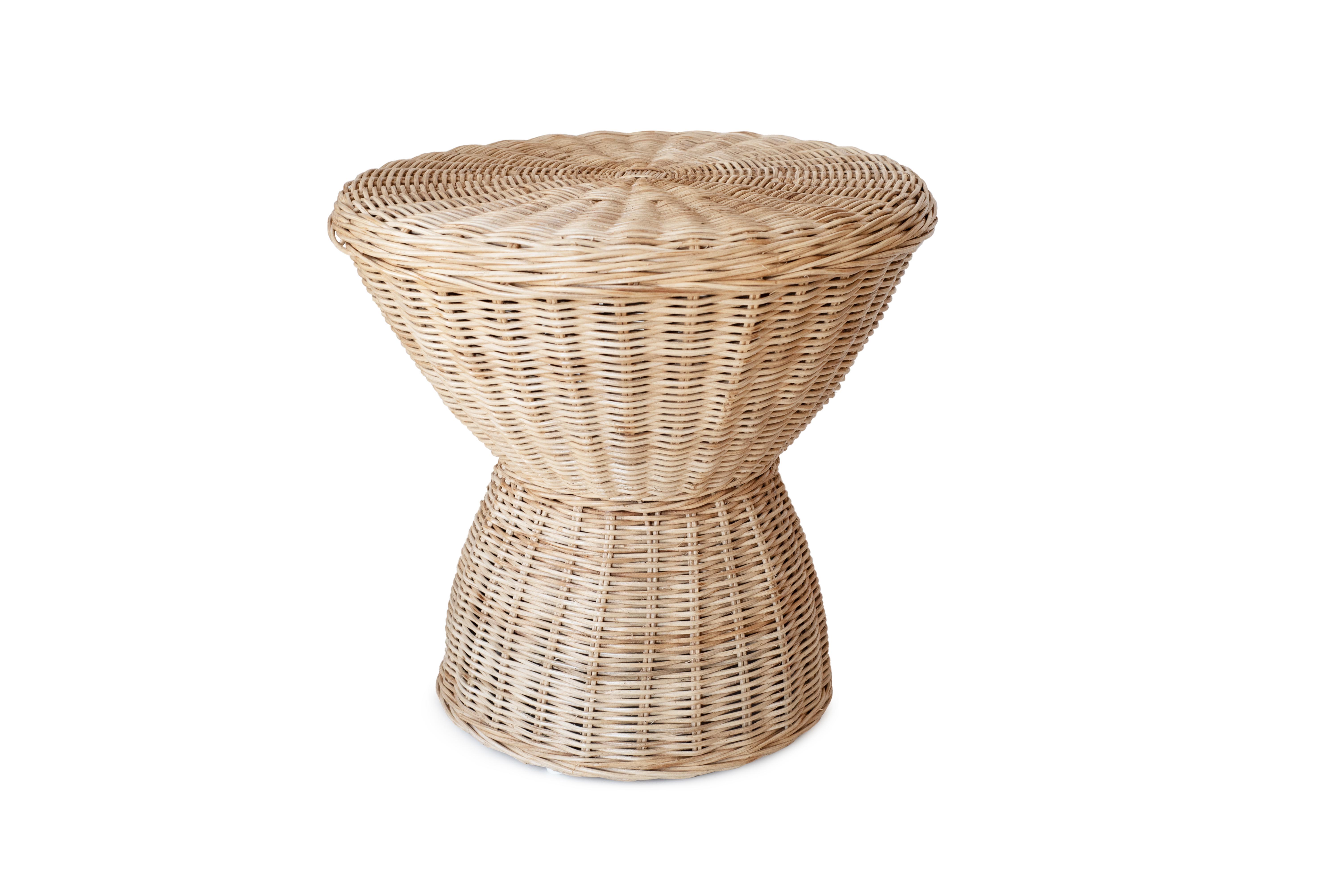 STÓŁ POMOCNICZY RATTAN Ø47X46CM