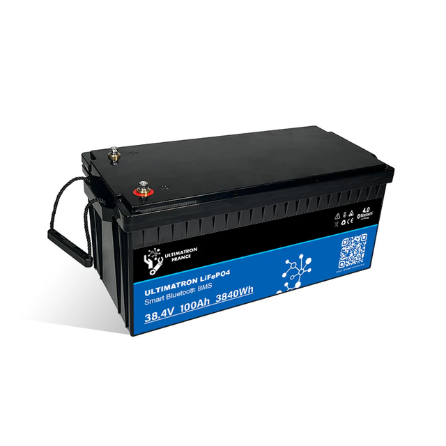 1.119 / 5.000 Batteria al litio Ultimatron 36V 100Ah LiFePO4 Smart BMS con Bluetooth