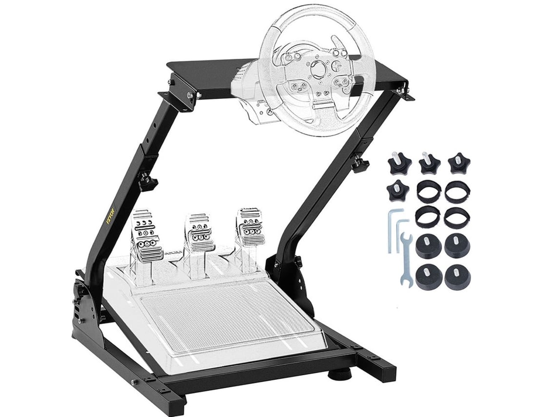 Supporto Bloccaggio Volante Auto - Strumento Per Allineamento Ruote, 38 Cm, Con Gomma Antiscivolo - Foto 3