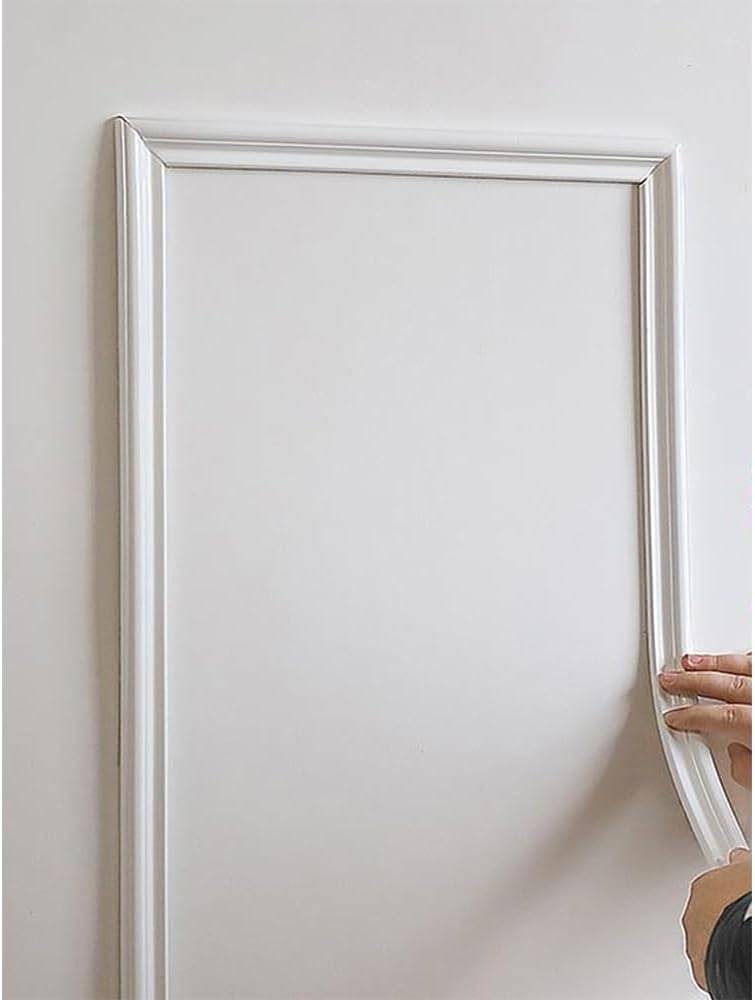 Fita decorativa de parede 3D autoadesiva e flexível, ideal para decoração de interiores do tipo 