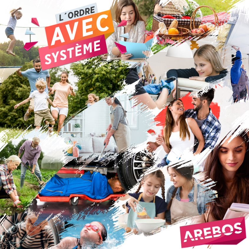 AREBOS Tuyau à air comprimé 20 m Support mural Raccord rapide 1-4