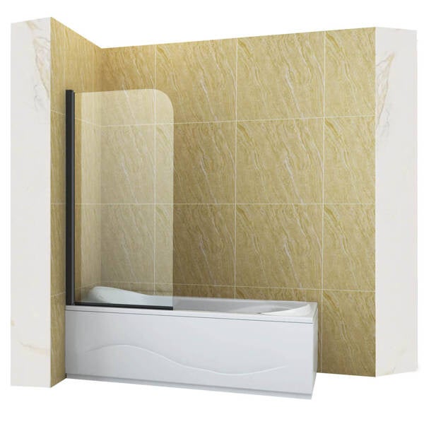 SILLA Parawan nawannowy MARION 1-skrzydłowy 70x140 cm ruchomy Czarny