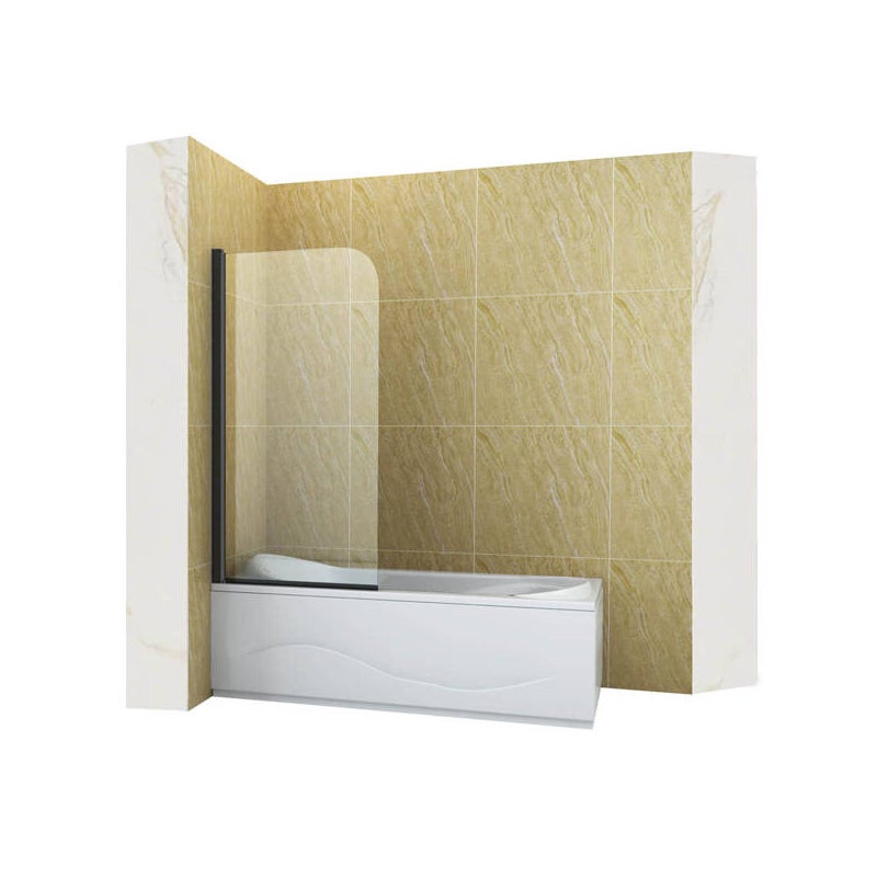 SILLA Parawan nawannowy MARION 1-skrzydłowy 70x140 cm ruchomy Czarny